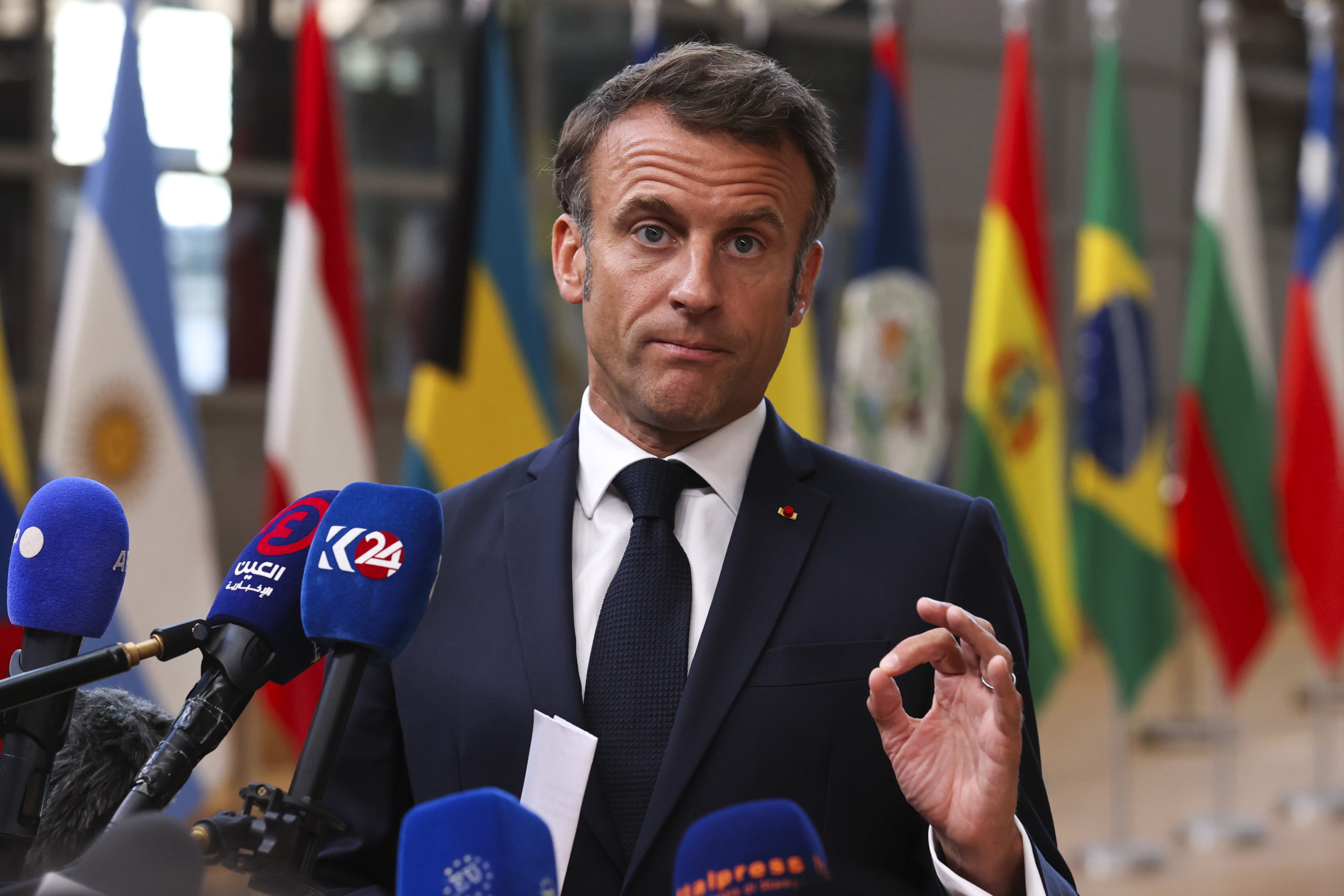 Macron omrokerer etter opptøyene som skaket landet&nbsp;<span>(+)</span>