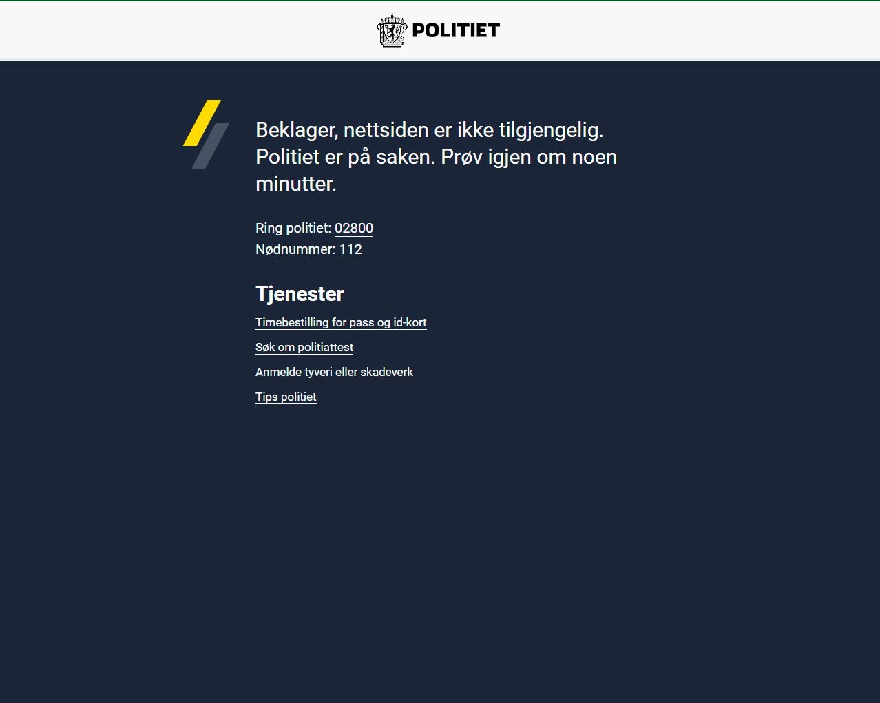 Politiet og PST bekrefter dataangrep mot nettsidene&nbsp;<span>(+)</span>