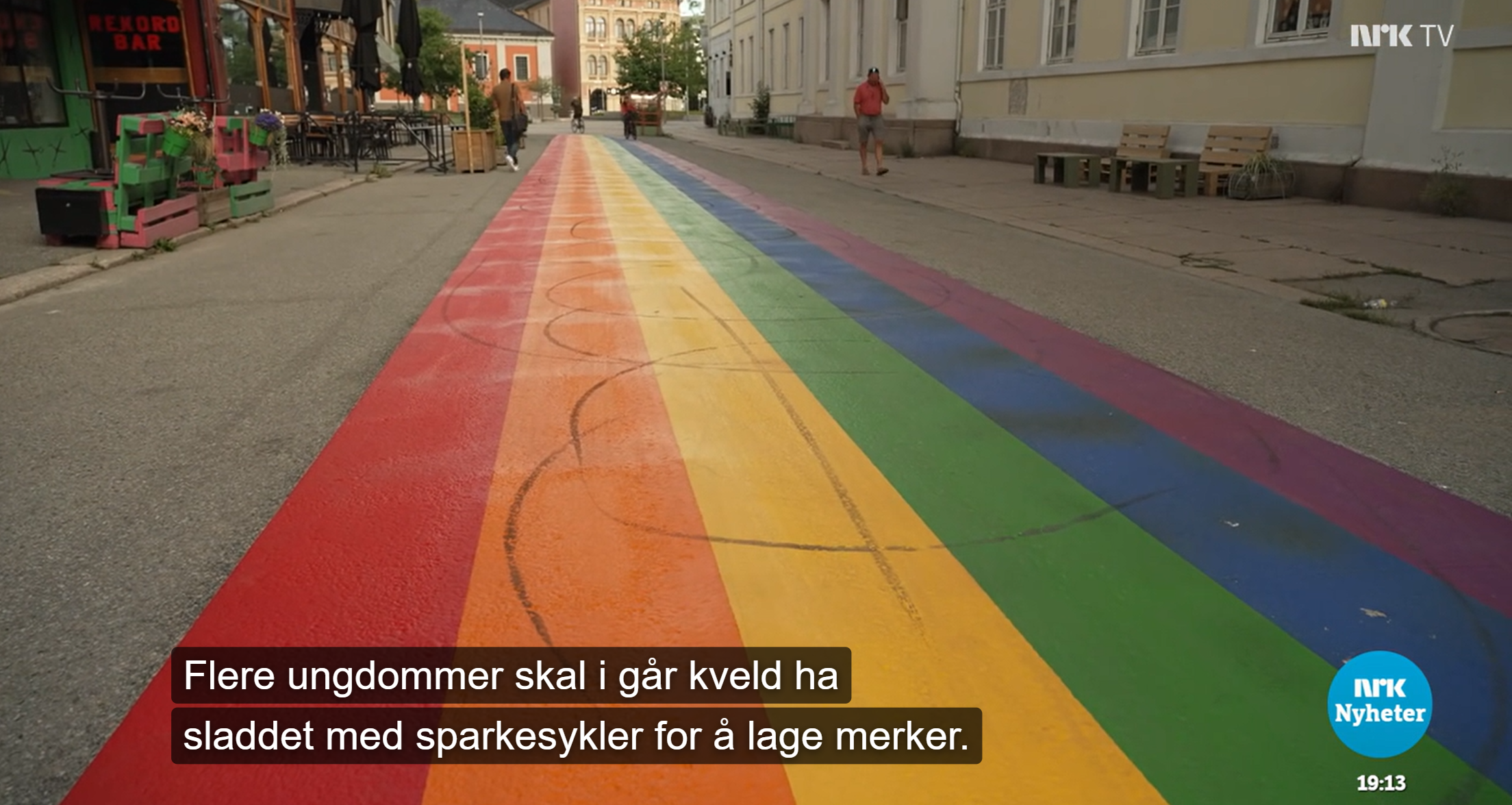 Hærverk på Pride-gate: – Ropte «Haram! Haram!» og truet øyenvitner&nbsp;<span>(+)</span>