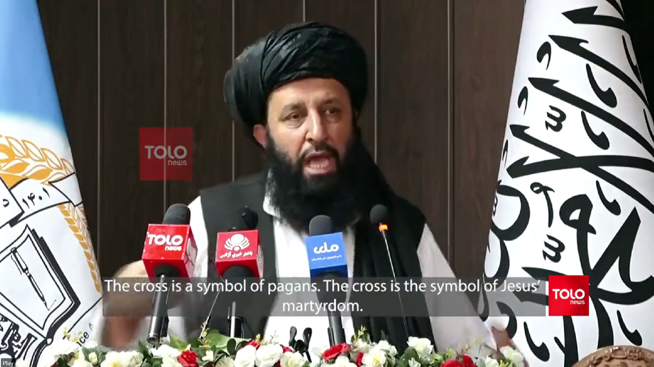 Taliban forbyr slips: Det symboliserer Det kristne kors&nbsp;<span>(+)</span>