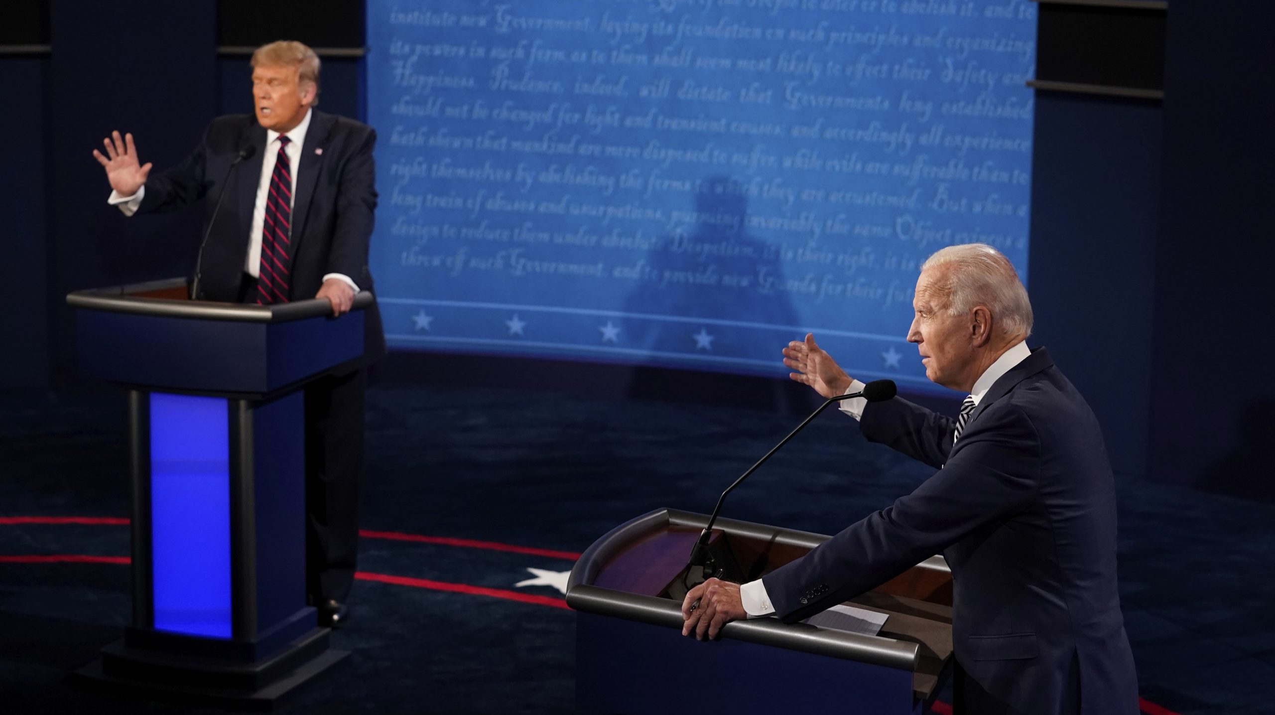 2024: Trump leder over Biden på menings­måling i vippe­statene&nbsp;<span>(+)</span>