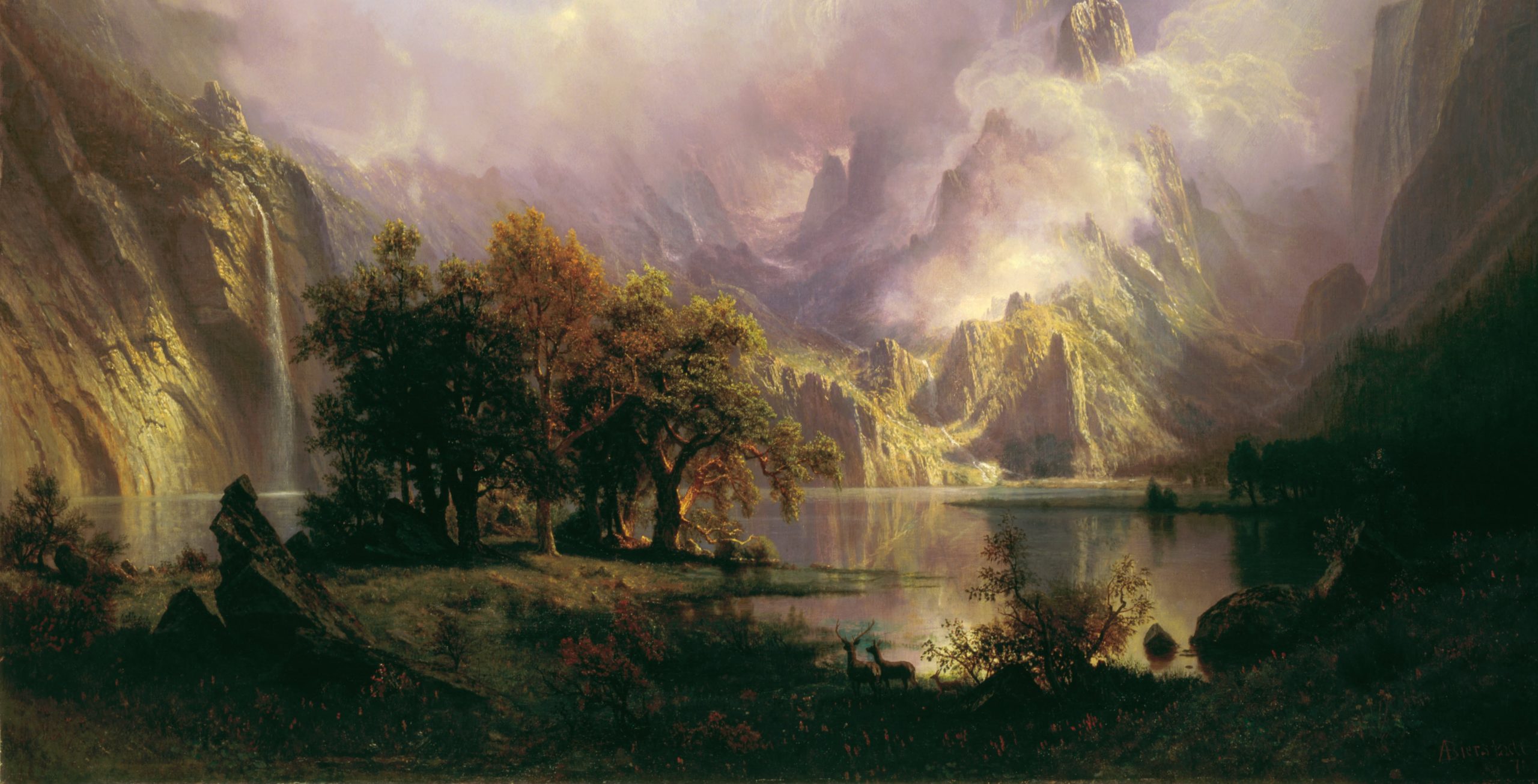 Rocky Mountain Landscape (1870).&nbsp;<span>(+)</span>