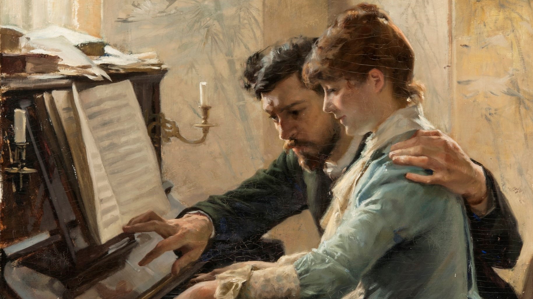 Vid pianot (1884)&nbsp;<span>(+)</span>