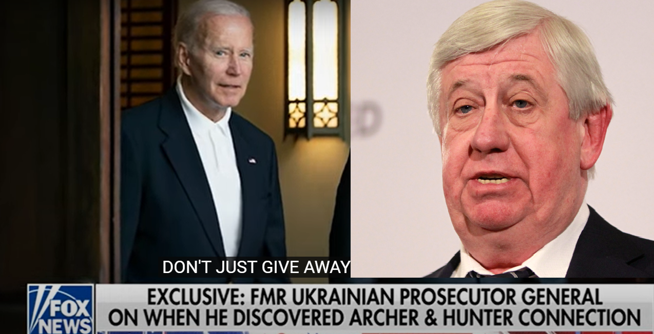 Shokin snakker ut om Biden og Burisma&nbsp;<span>(+)</span>