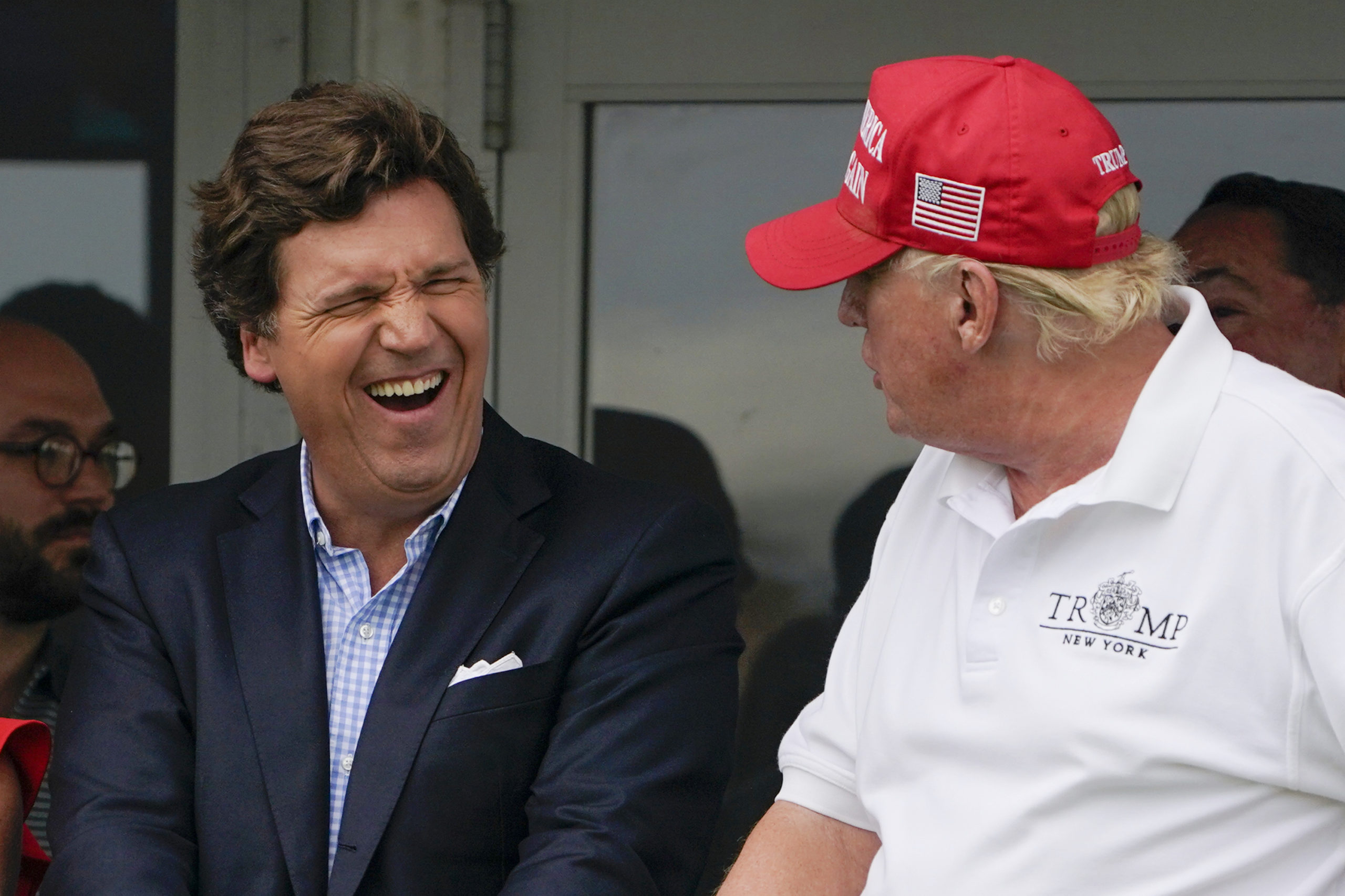 Trump boikotter Fox-debatten, stiller hos Tucker&nbsp;<span>(+)</span>
