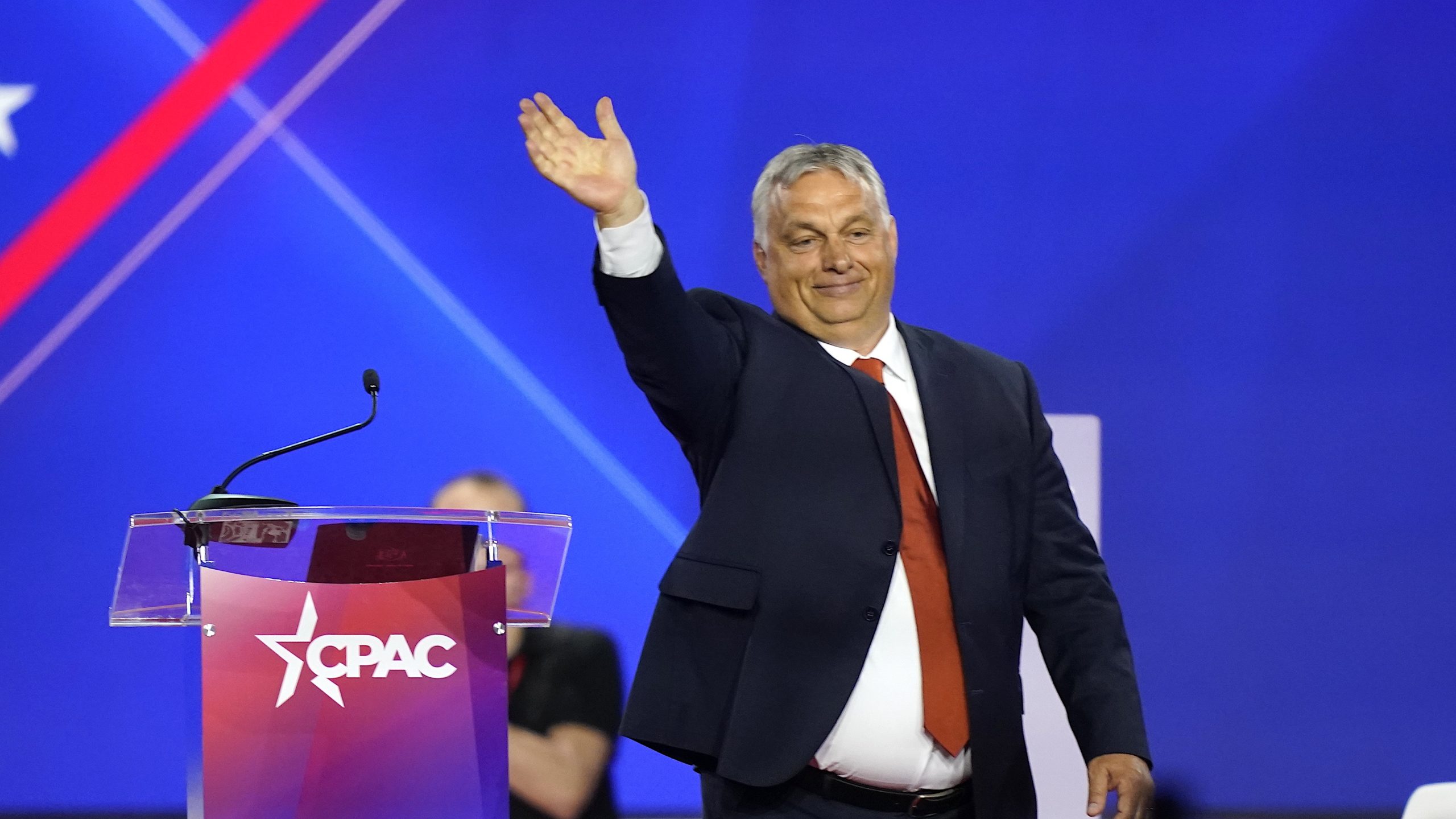 Viktor Orbáns tale til CPAC-konferansen i Dallas i 2022&nbsp;<span>(+)</span>