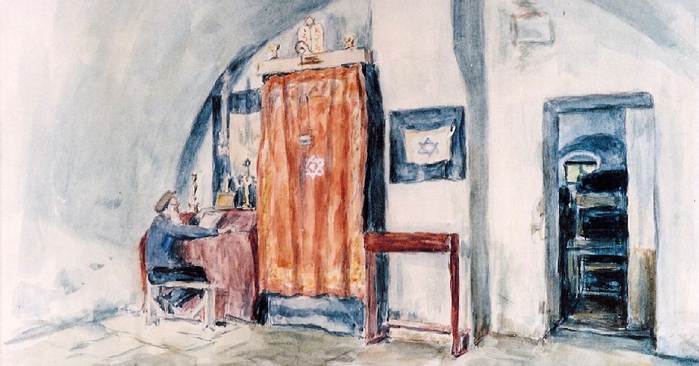 Synagoge i Terezin (1942-44).&nbsp;<span>(+)</span>