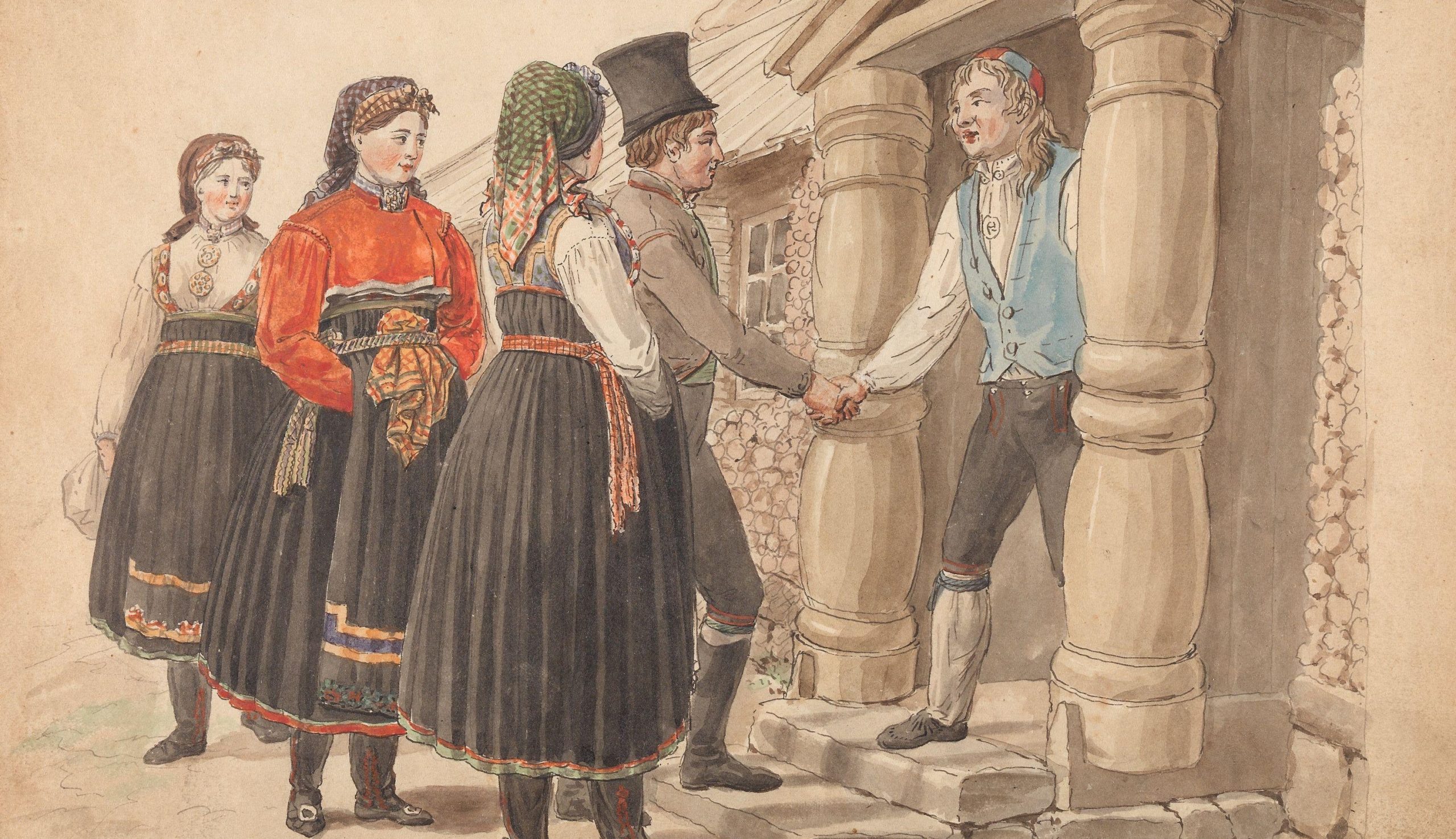 Dragter fra Grans Herred i Tellemarken (1821)&nbsp;<span>(+)</span>