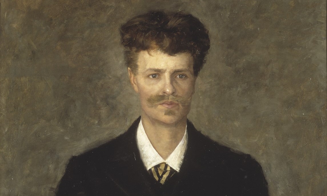 Portrett av forfatteren August Strindberg (1885).&nbsp;<span>(+)</span>