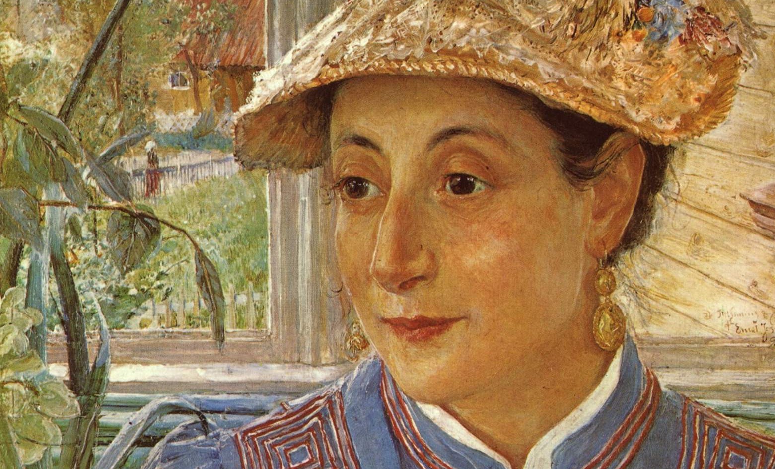 Portrett av Jeanette Rubensson f. Leman (1883).&nbsp;<span>(+)</span>