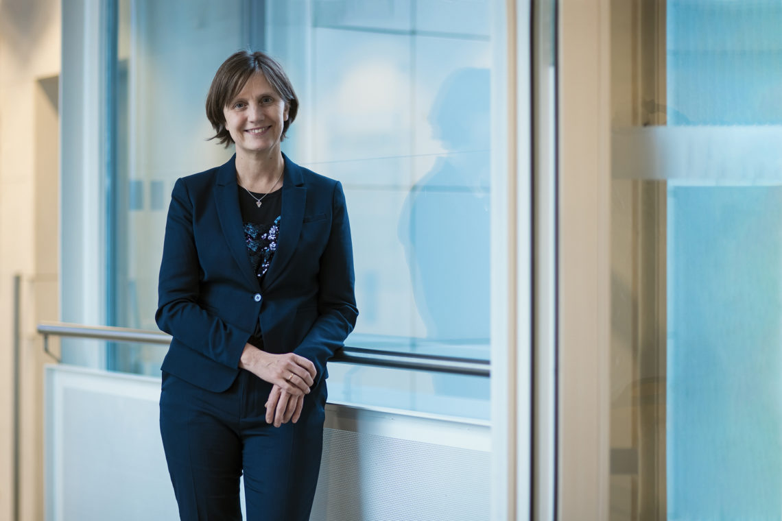 Kjersti Toppe. Foto: Astrid Waller, Barne- og familiedep.