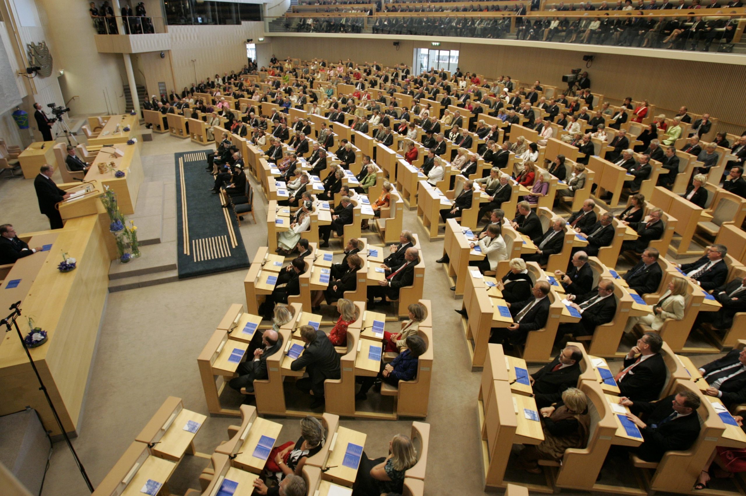 Brann i Riksdagen var heismotor&nbsp;<span>(+)</span>