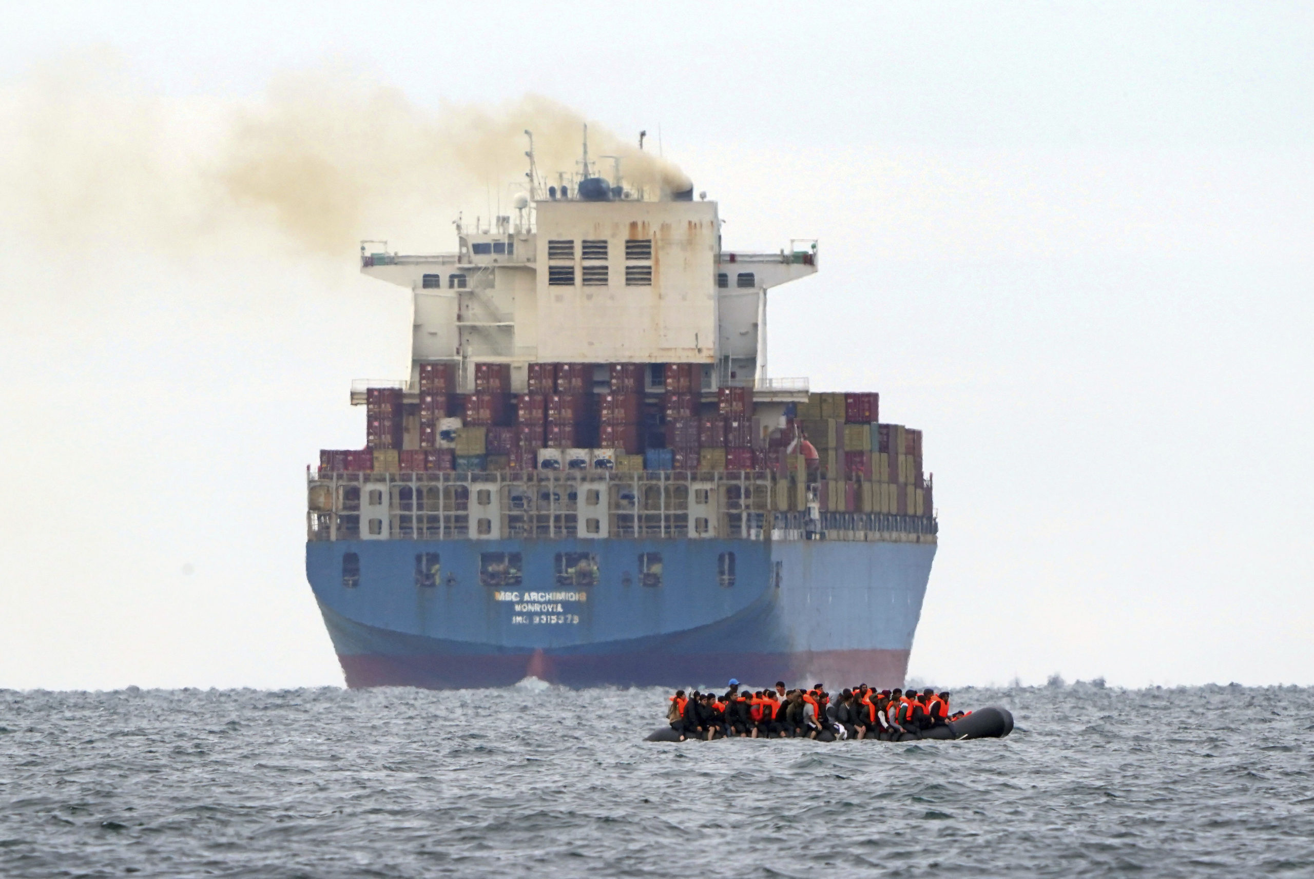 Rekordmange migranter krysset Den engelske kanal&nbsp;<span>(+)</span>