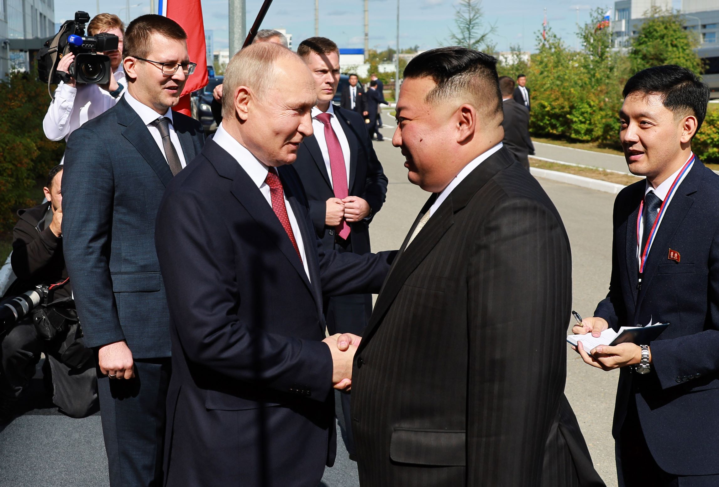 USA og Sør-Korea mener russisk våpen&shy;samarbeid med Nord-Korea bryter sanksjoner&nbsp;<span>(+)</span>