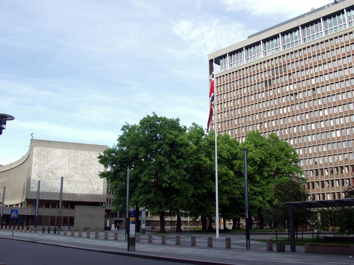 Regjeringskvartalet i Oslo sentrum er hjertet av statsforvaltningen. J. P. Fagerback /BSD/ Wikimedia Commons