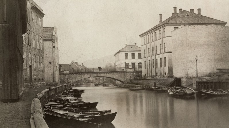 Vaterlands bro i Christiania (26. juni 1865).&nbsp;<span>(+)</span>