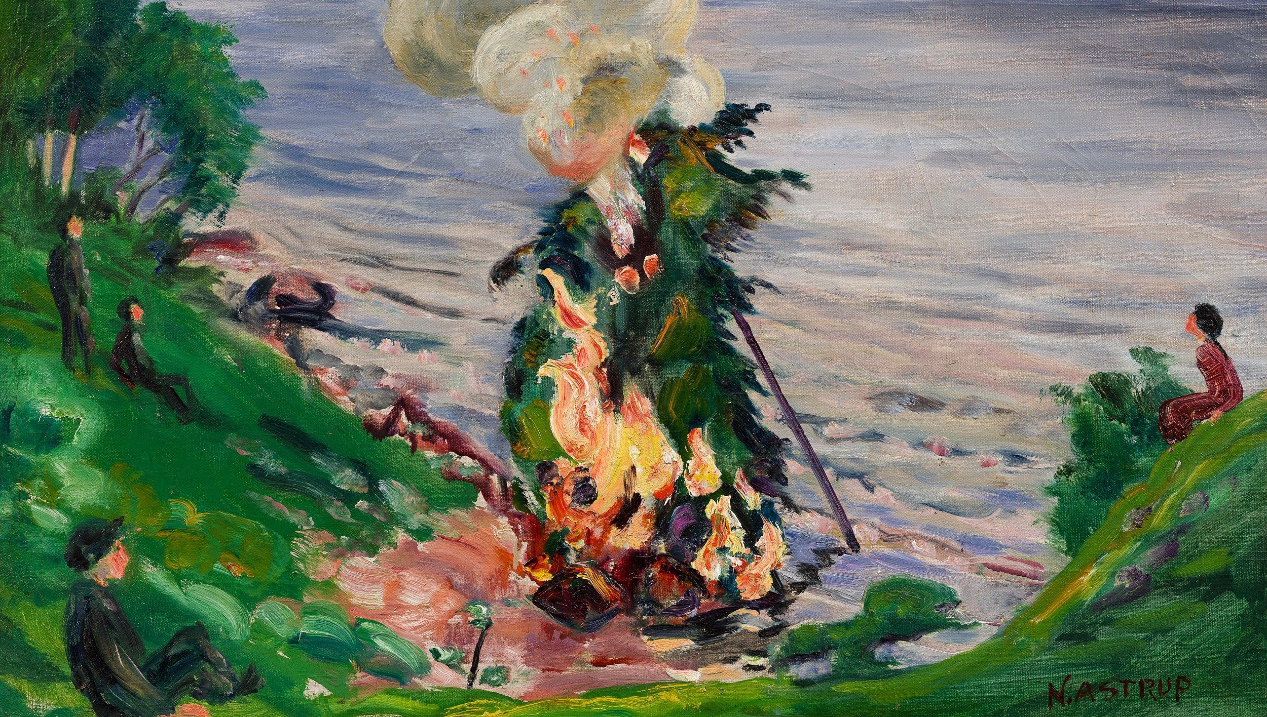 St.Hansbål ved Jølstervannet (ikke datert)&nbsp;<span>(+)</span>