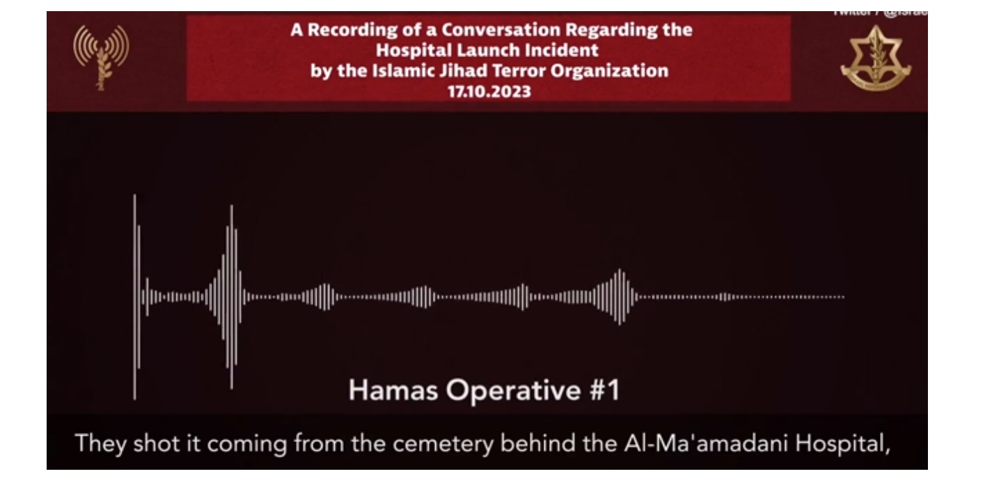 Hamas om bomben som traff sykehuset: «Er den fra oss? Det ser slik ut!»&nbsp;<span>(+)</span>