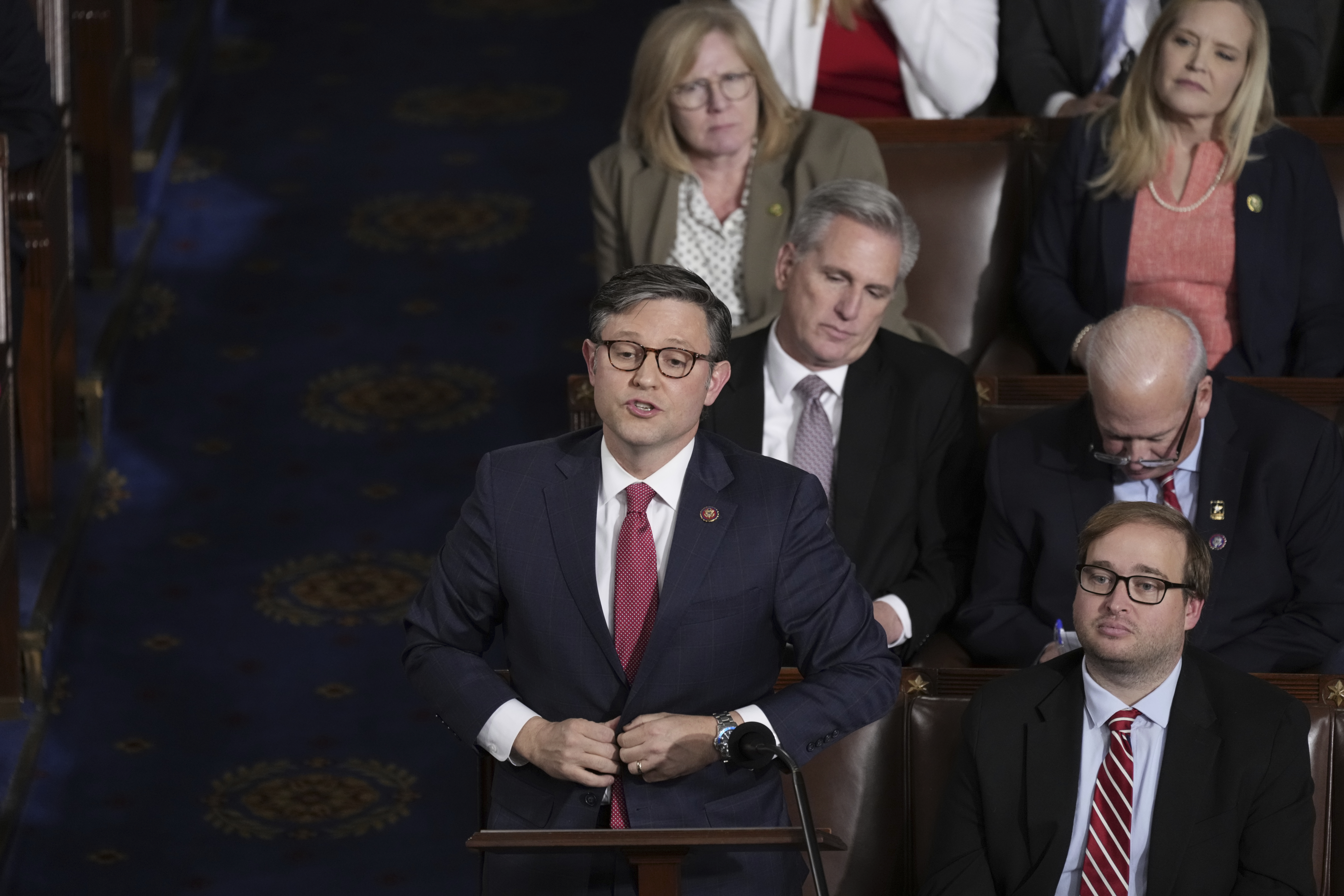 Mike Johnson er ny Speaker of the House&nbsp;<span>(+)</span>