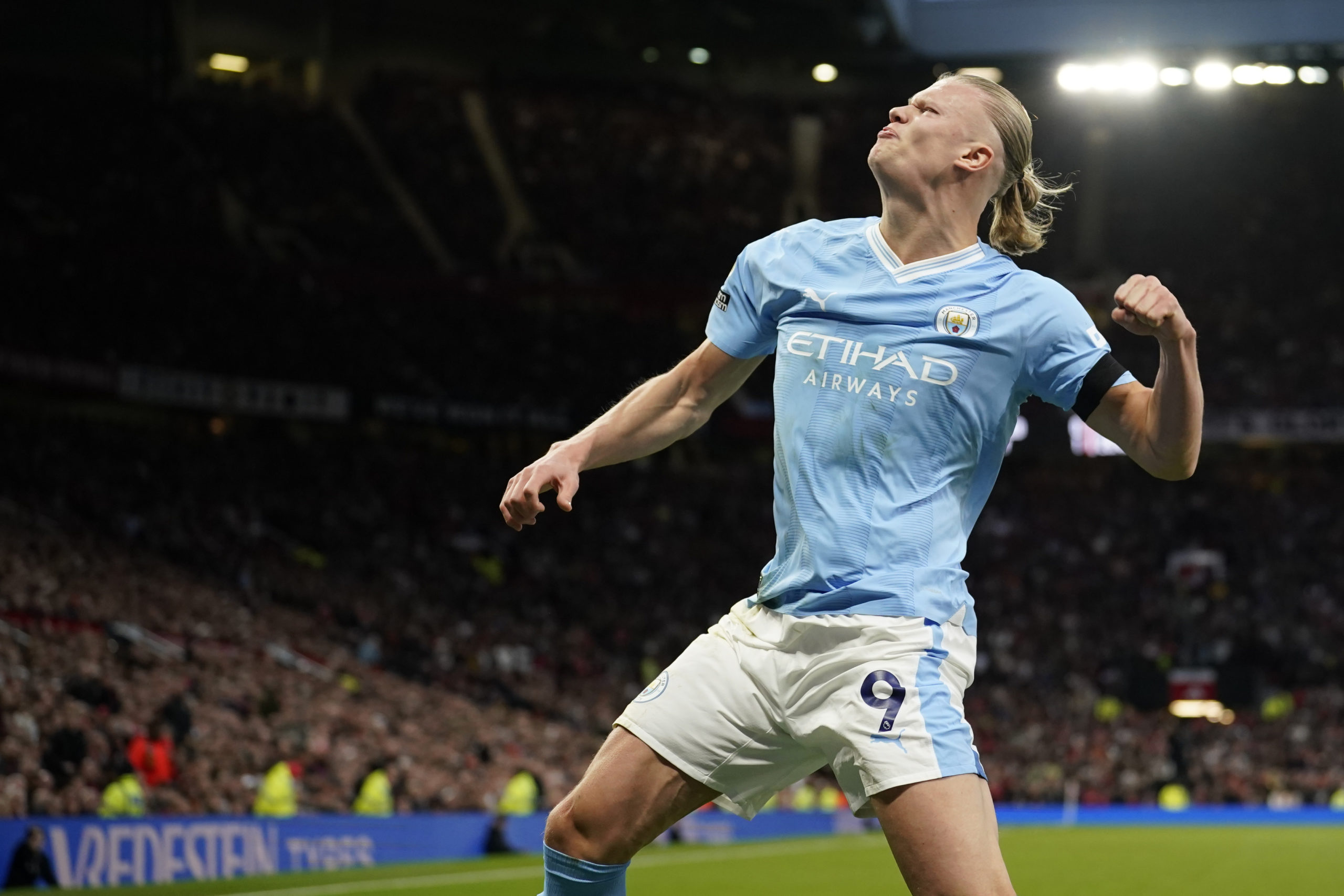 Haalland involvert i alle målene da City slo byrivalen 3-0&nbsp;<span>(+)</span>