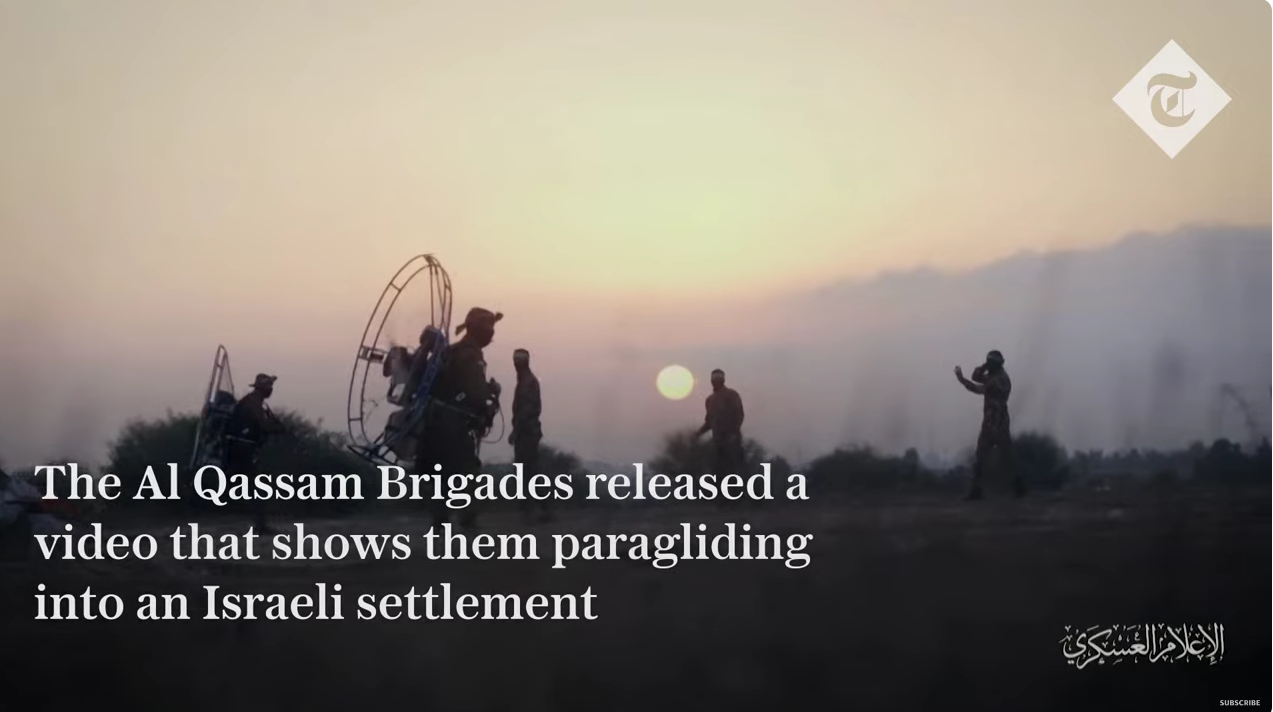 Hamas brukte motor&shy;drevne hang&shy;glidere i angrepene mot Israel&nbsp;<span>(+)</span>
