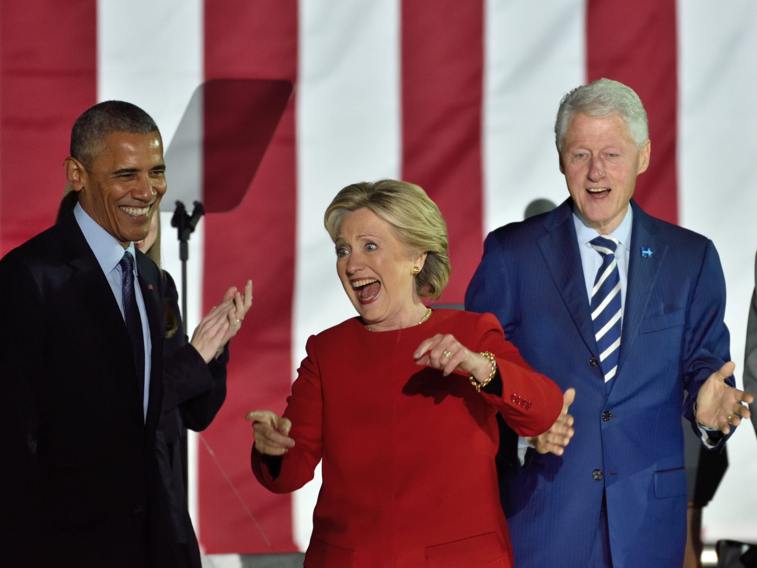 Barack Obama og Hillary Clinton har ikke fordømt terrorangrepet mot Israel&nbsp;<span>(+)</span>