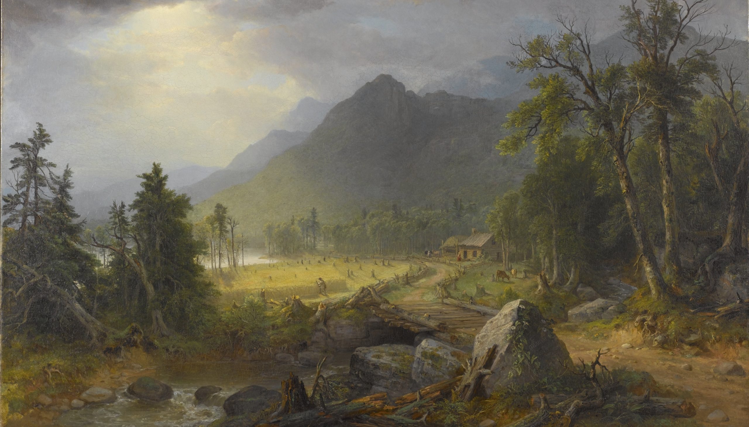 The First Harvest in the Wilderness (1855).&nbsp;<span>(+)</span>