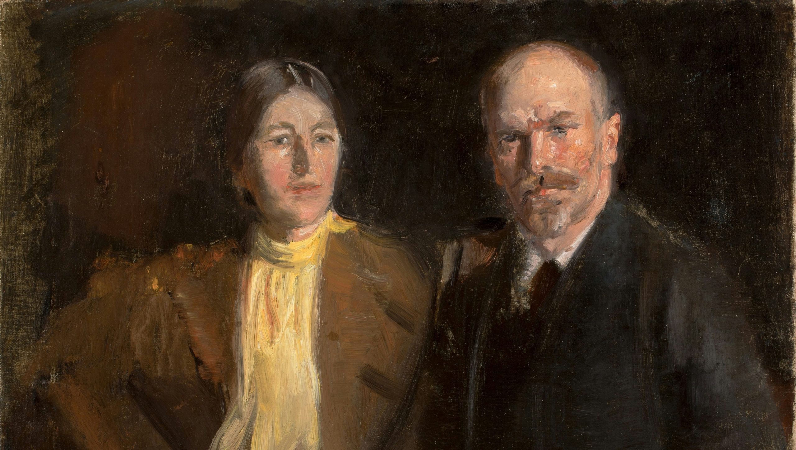 Selvportræt med Anna Ancher (ikke datert)&nbsp;<span>(+)</span>