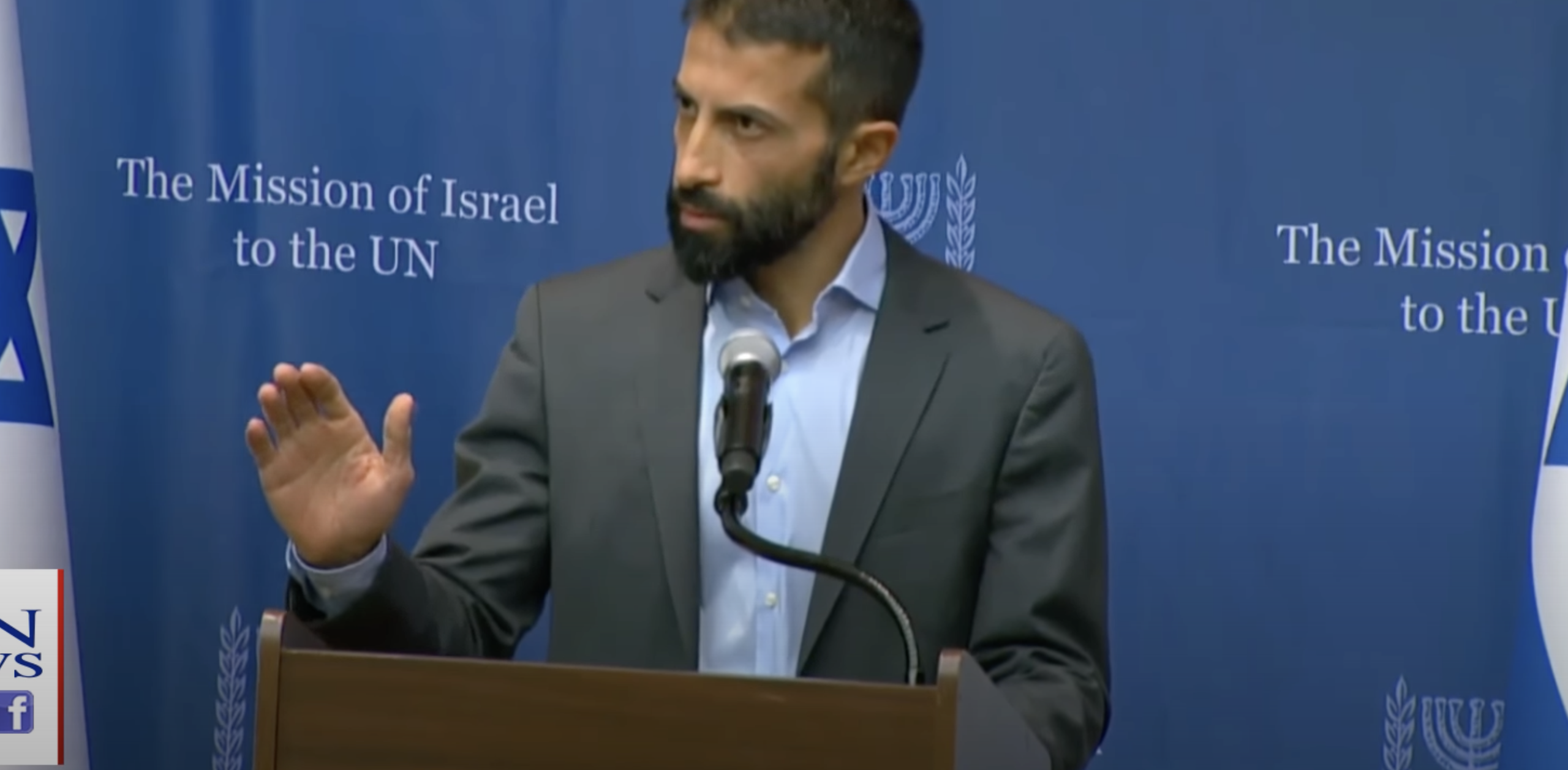 Son of Hamas med sterk tale i FN&nbsp;<span>(+)</span>