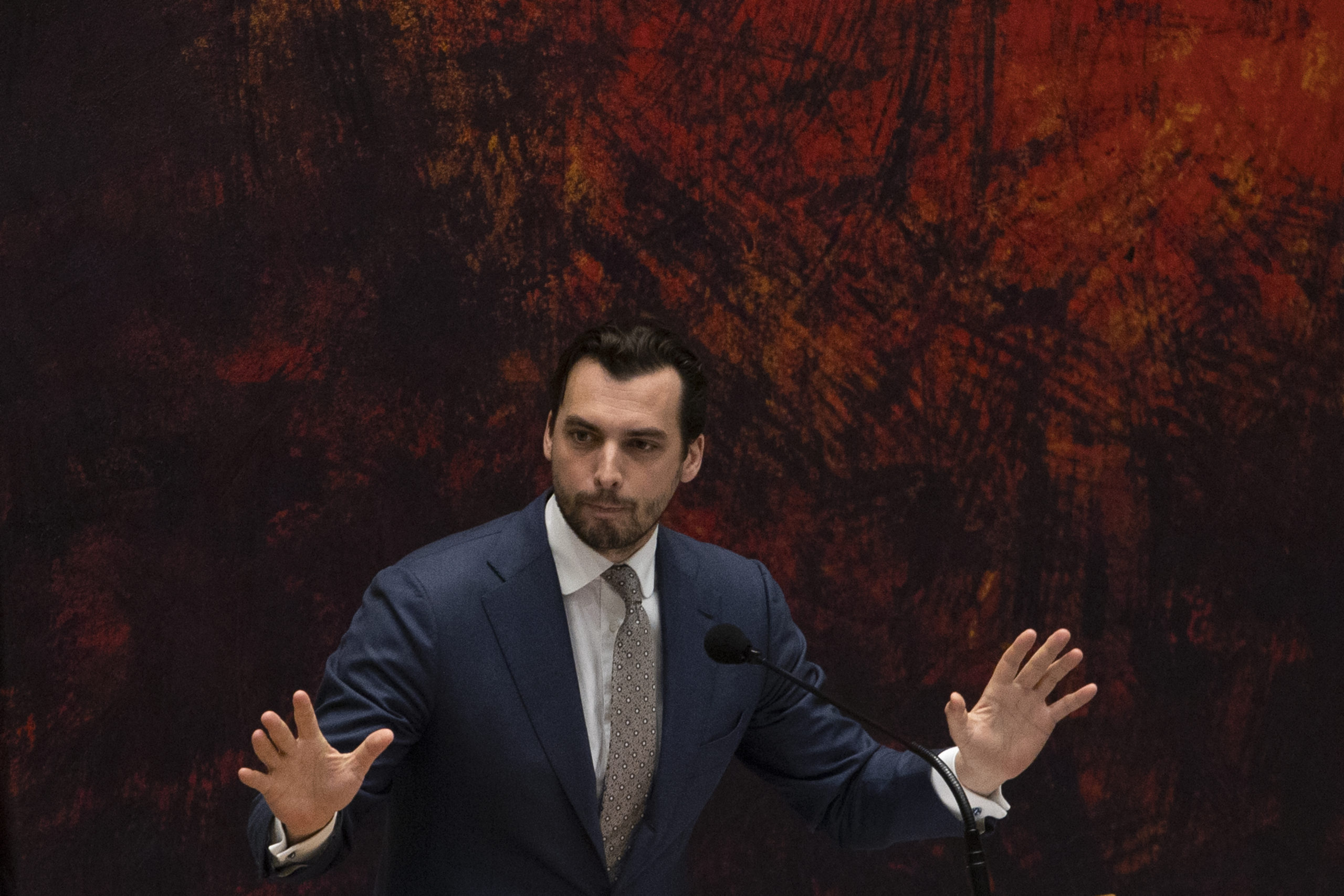 Nederlands Thierry Baudet angrepet for 2. gang&nbsp;<span>(+)</span>