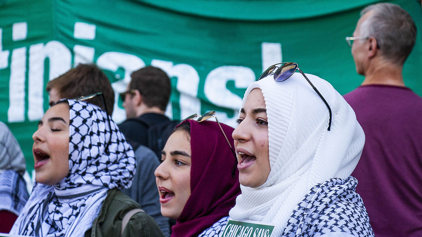 Palestina: Massiv støtte til Hamas’ terror&shy;angrep 7. oktober&nbsp;<span>(+)</span>