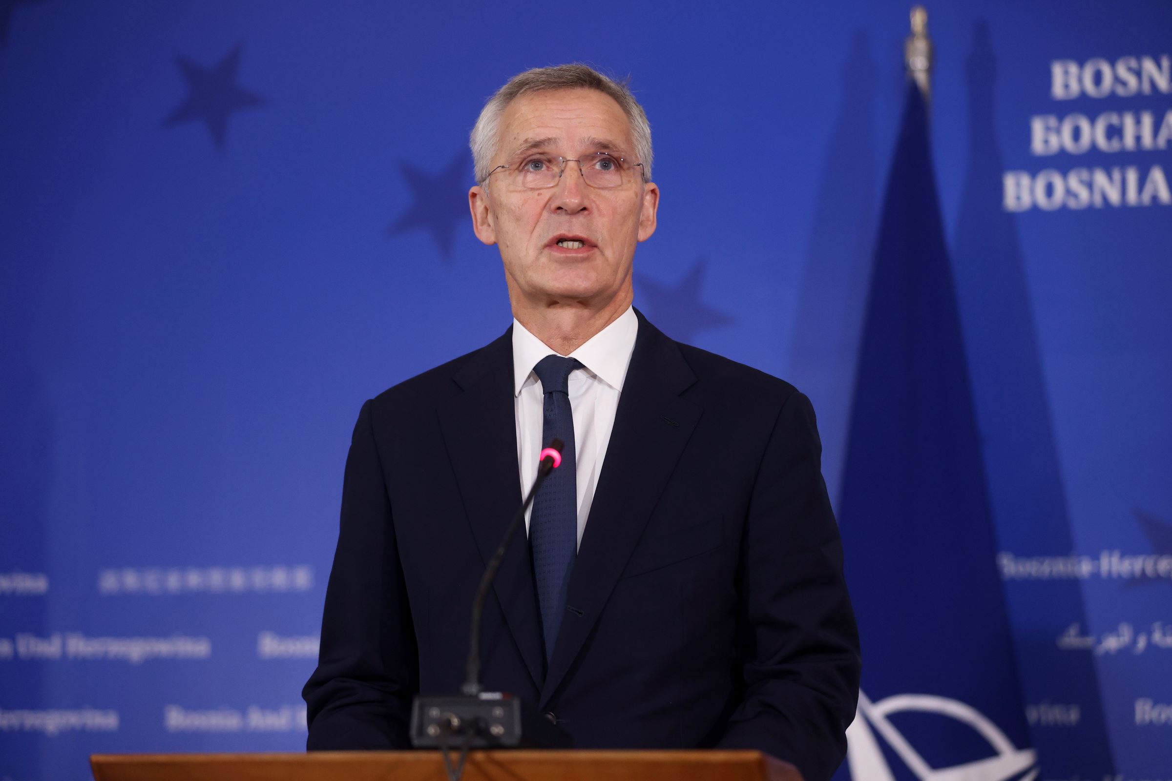 Frykter russisk innblanding: Stoltenberg uroet over ønske om å splitte Bosnia&nbsp;<span>(+)</span>