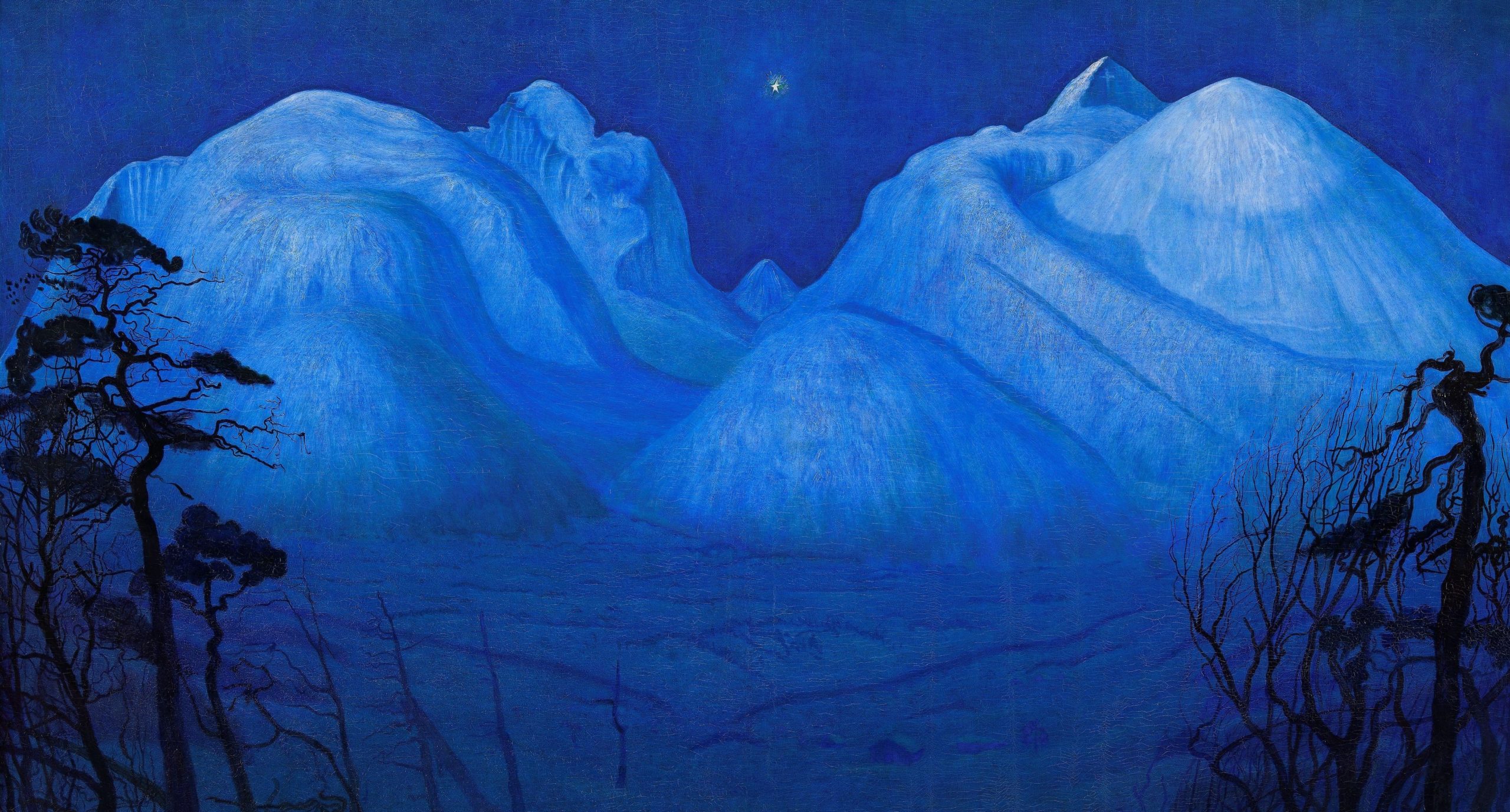 Vinternatt i Rondane (1914).&nbsp;<span>(+)</span>