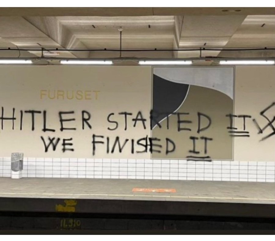 Tagging på Furuset lover å fullføre jobben til Hitler&nbsp;<span>(+)</span>