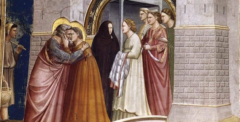 Anna og Joachim møtes ved Den gylne port (1303-06).&nbsp;<span>(+)</span>