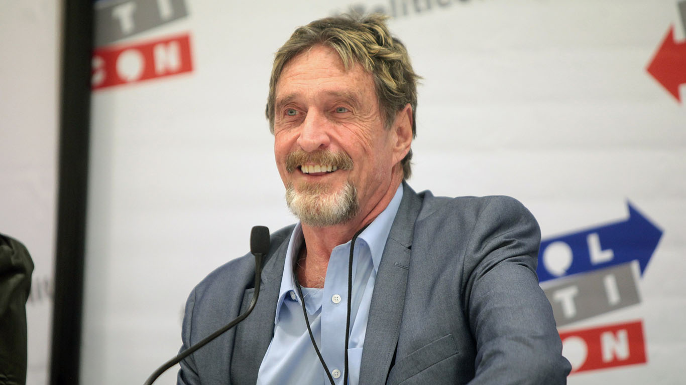 John McAfee utlevert til familien efter to år på spansk fryselager&nbsp;<span>(+)</span>