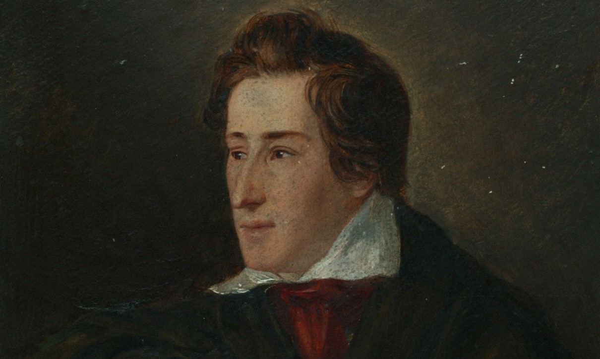 Portrett av dikteren Heinrich Heine (1831).&nbsp;<span>(+)</span>