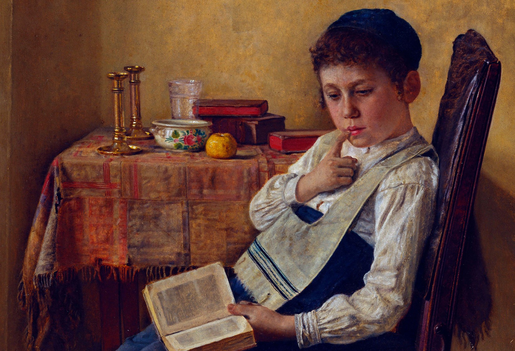 Jeschiva-elev (ikke datert).&nbsp;<span>(+)</span>