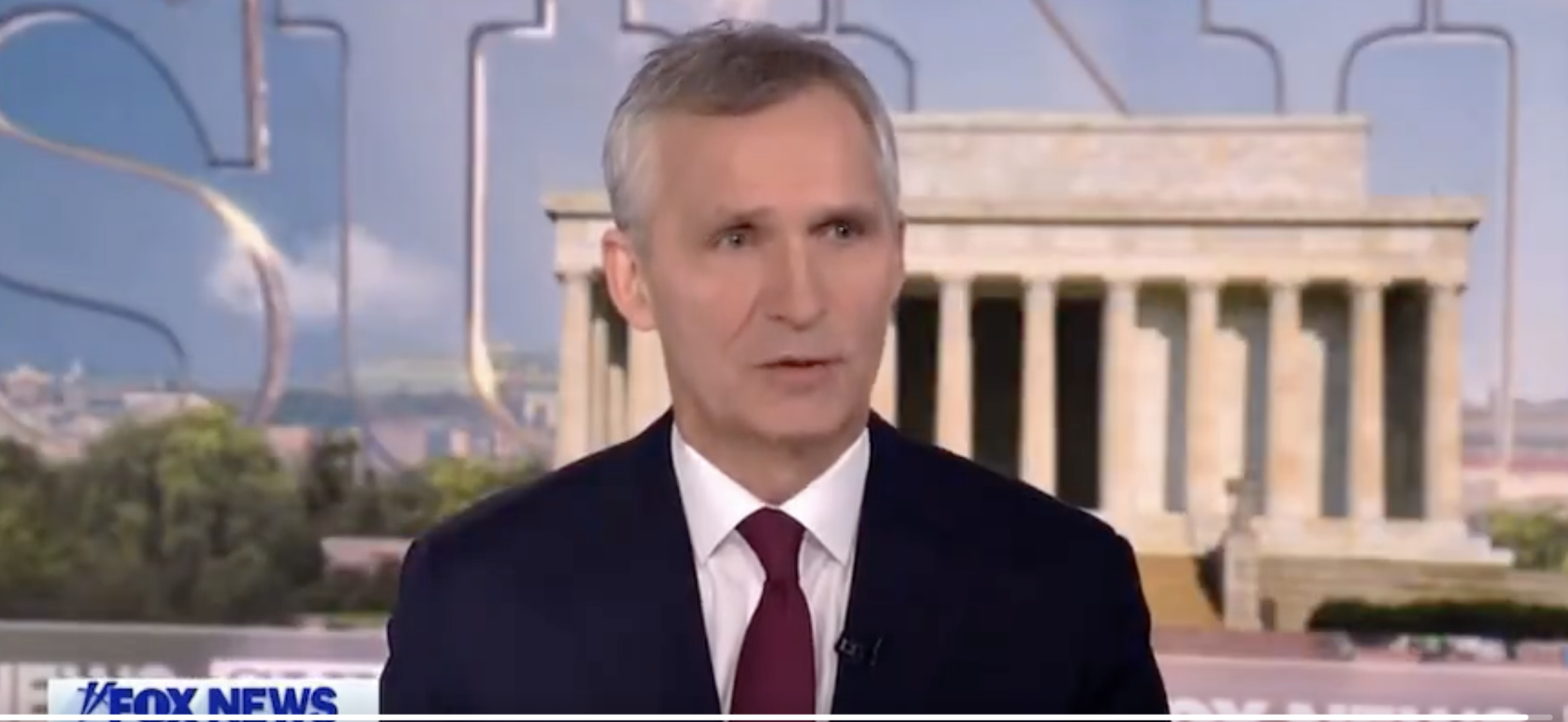Stoltenberg: Støtten til Ukraina er bra for amerikansk økonomi&nbsp;<span>(+)</span>