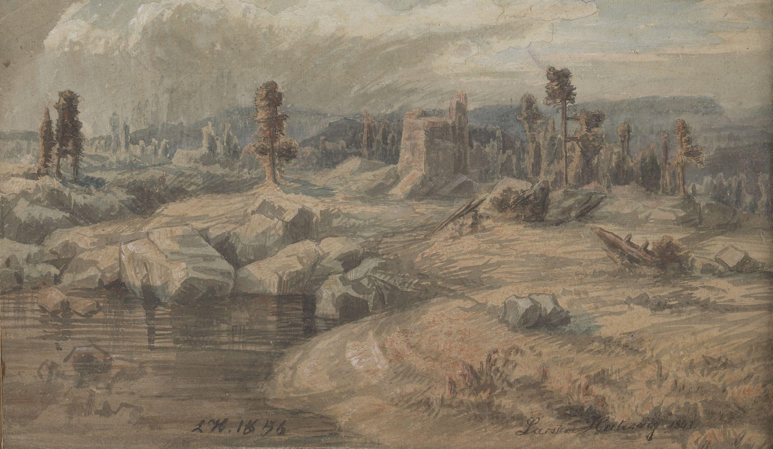 Fra Tysvær (1856).&nbsp;<span>(+)</span>