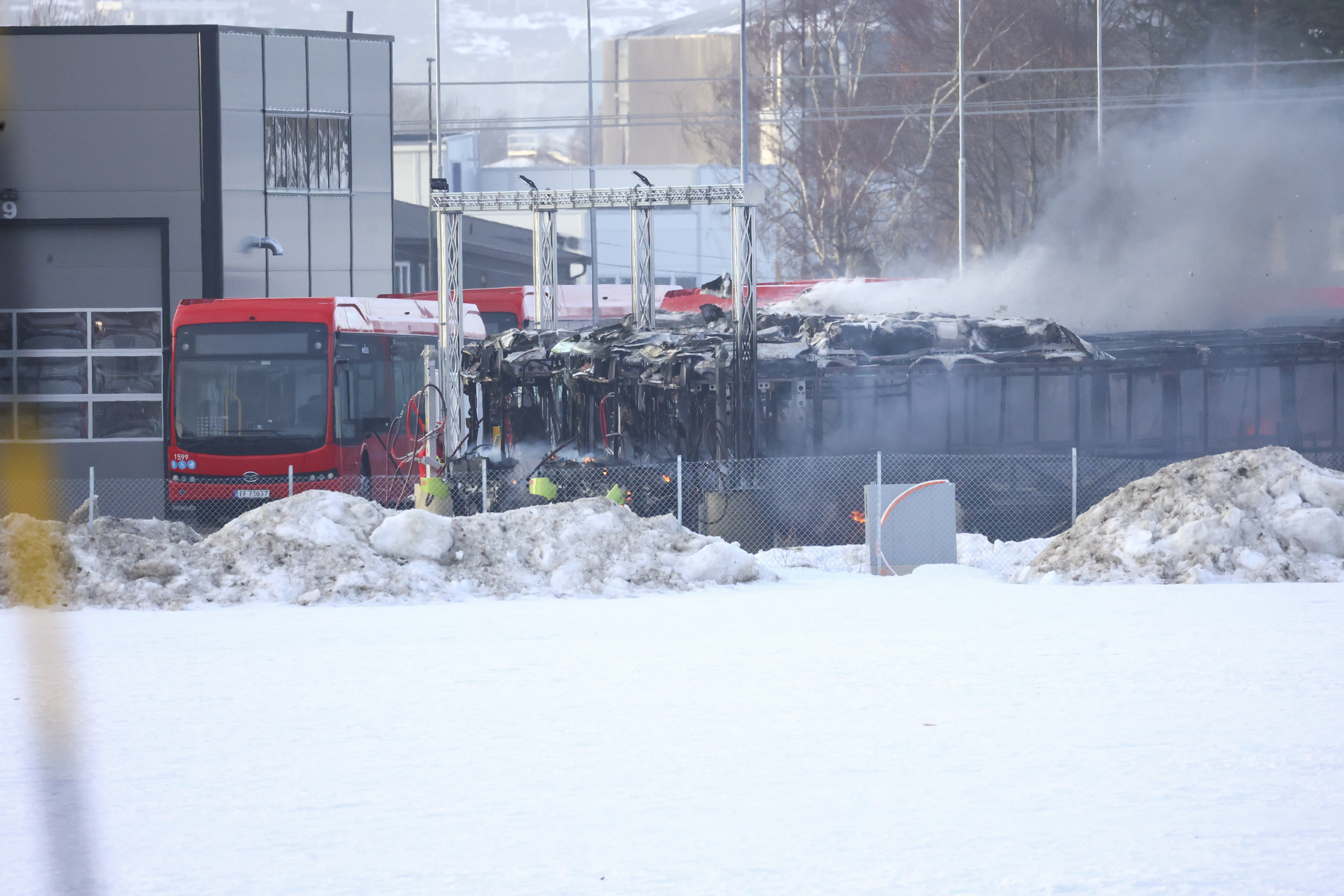 Flere gassbusser brant i Sarpsborg&nbsp;<span>(+)</span>