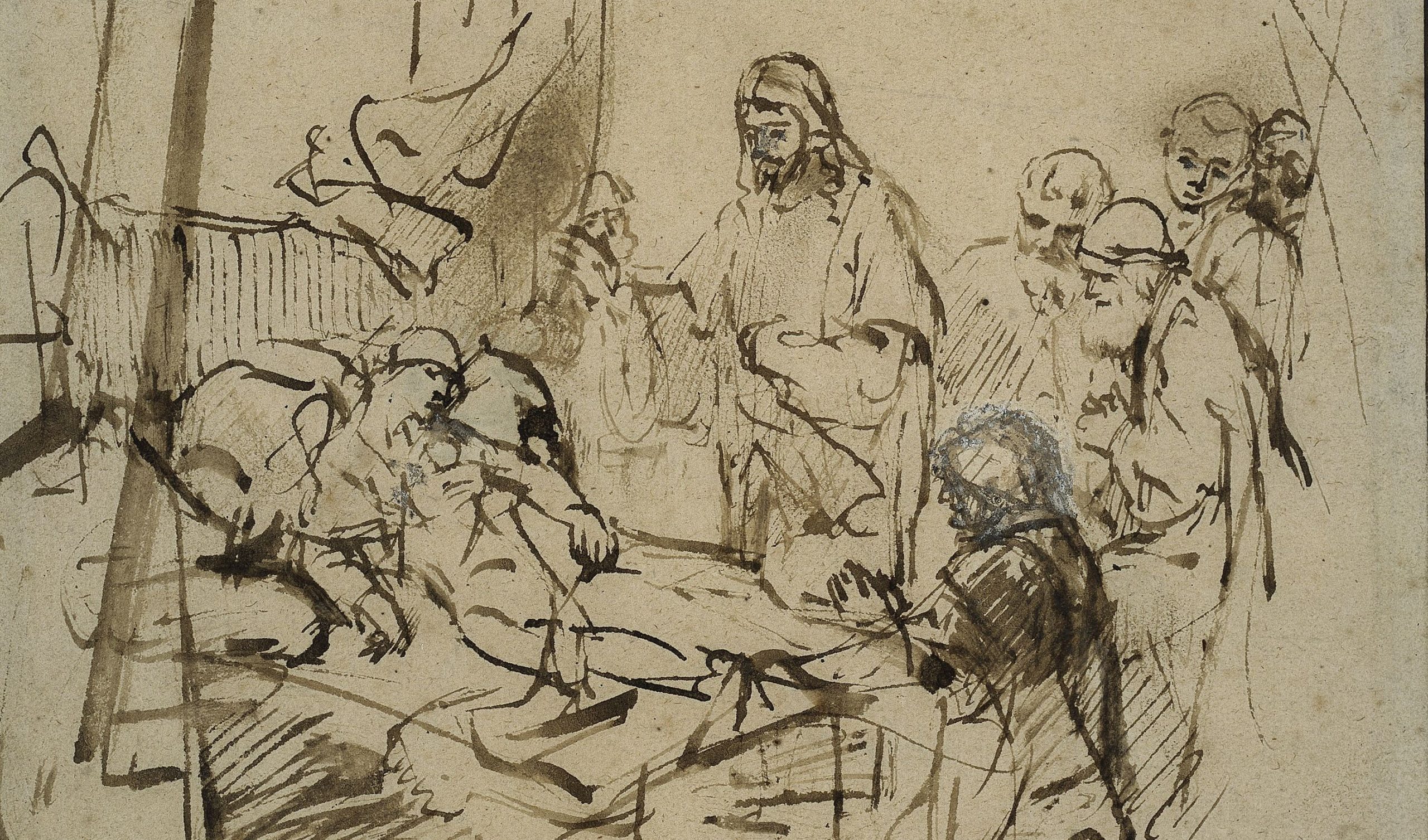 Jairus' datter gjenoppvekkes (c.1660-62?).&nbsp;<span>(+)</span>