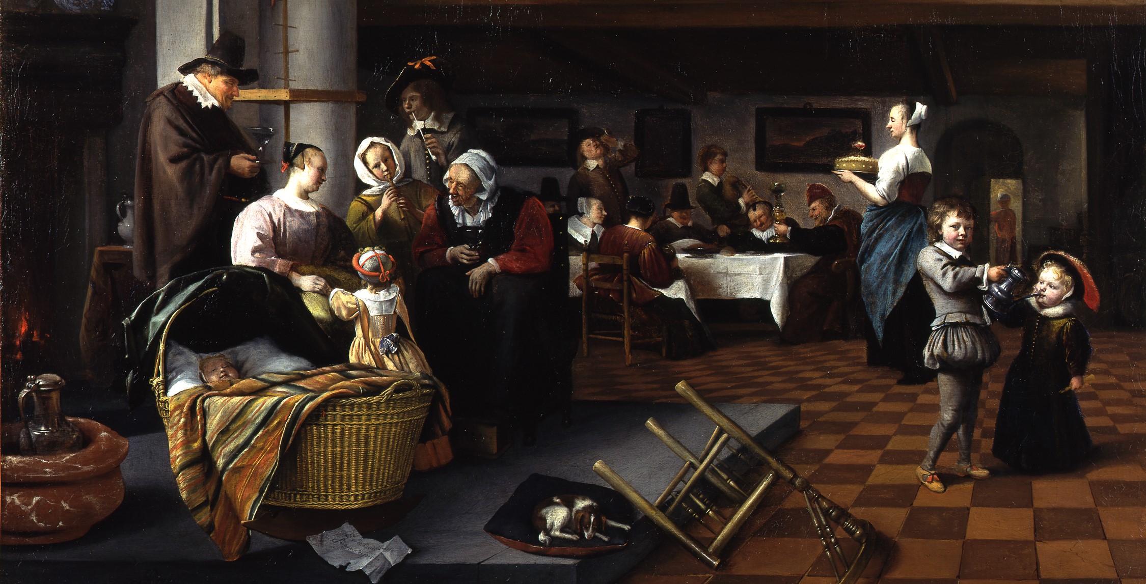 Som de gamle synger, fløyter de unge (1665-70).&nbsp;<span>(+)</span>