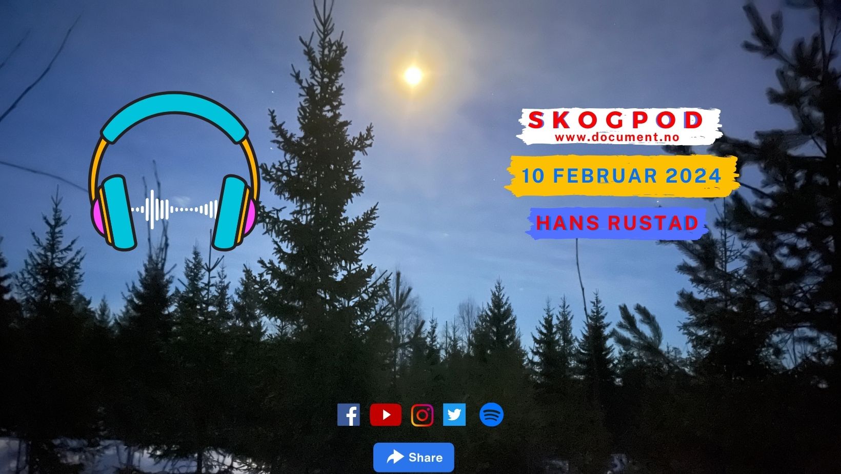 Skogpod 10. februar 2024&nbsp;<span>(+)</span>