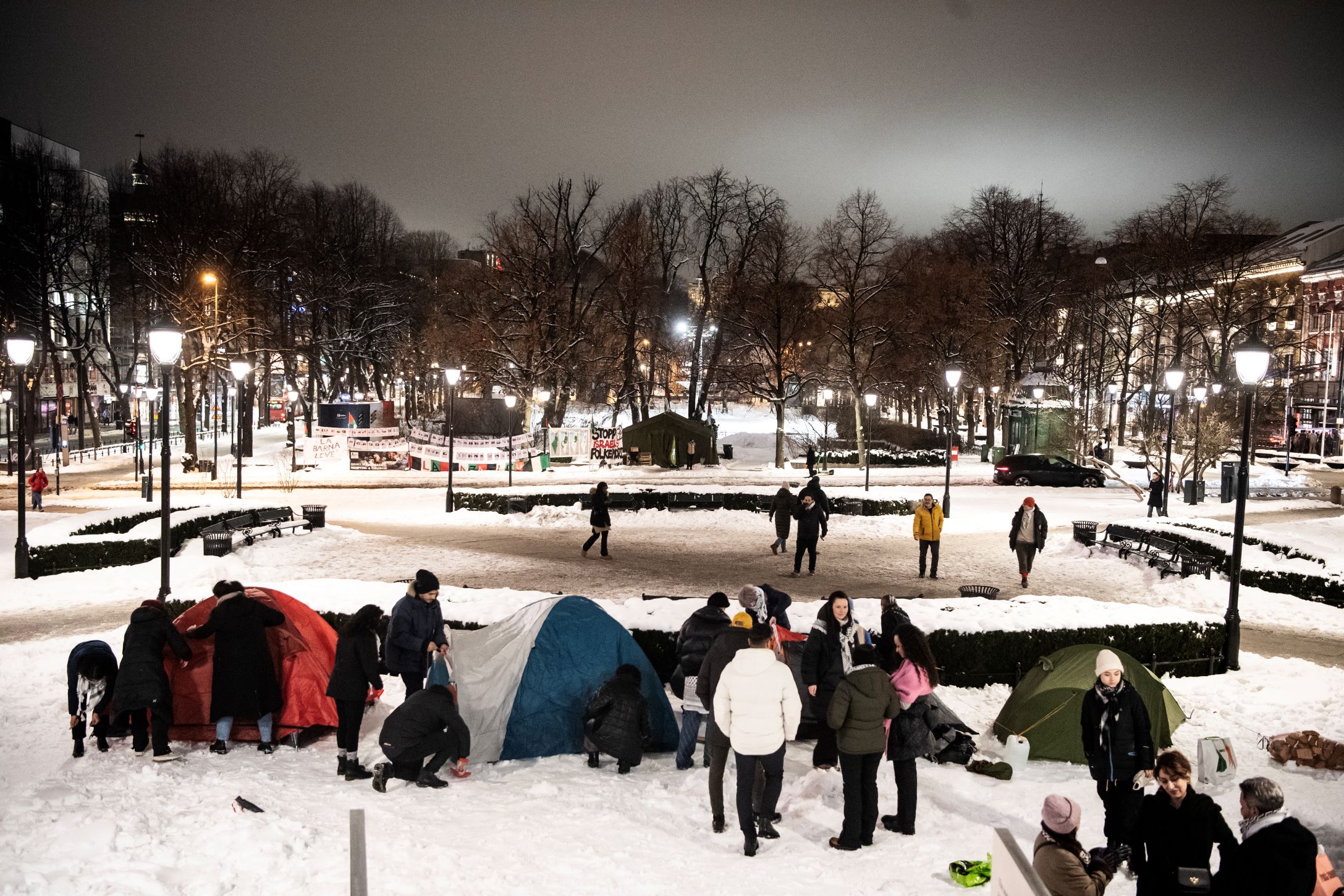 Palestina-aktivister: Nå også med fasteaksjon foran Stortinget&nbsp;<span>(+)</span>