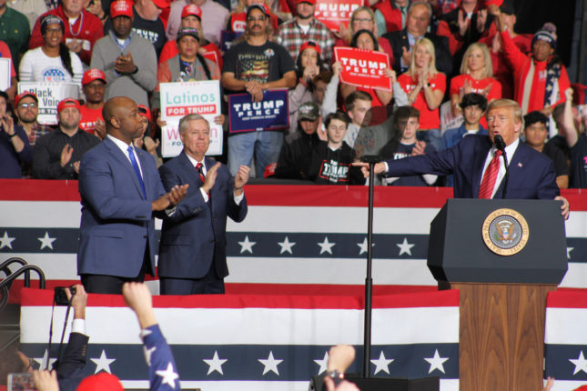 Kan Sør-Carolinas senator Tim Scott bli Trumps kandidat i rollen som visepresident?&nbsp;<span>(+)</span>