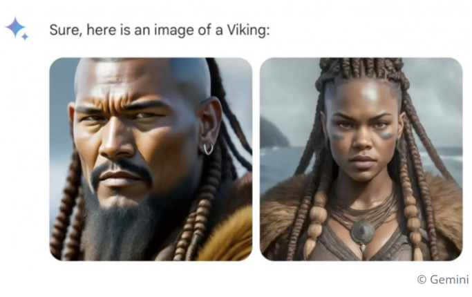 Googles nye KI har nesten utryddet hvite mennesker&nbsp;<span>(+)</span>