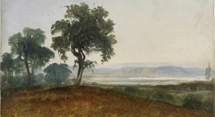 Prospekt av Christiania (skisse, ikke senere enn 1848).&nbsp;<span>(+)</span>