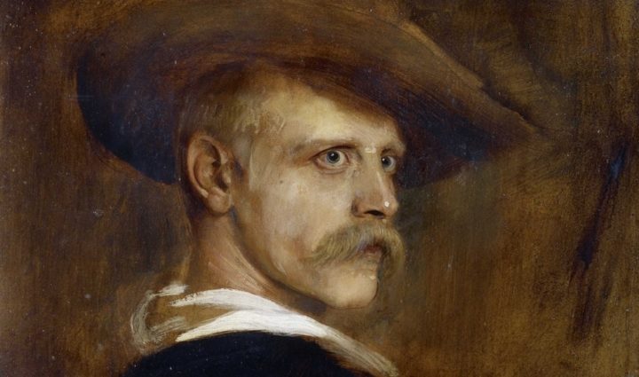 Portrett av Fridtjof Nansen (1899).&nbsp;<span>(+)</span>