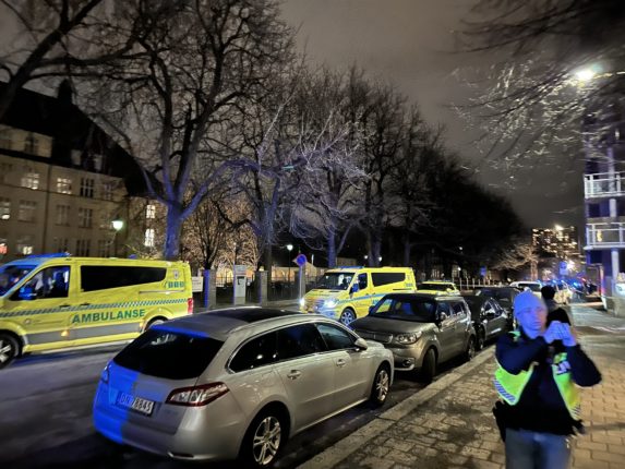 Person skutt på Hersleb skole på  Tøyen&nbsp;<span>(+)</span>